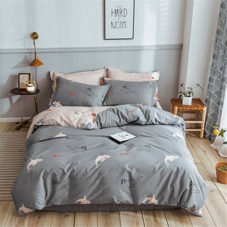 舒适睡眠新篇章 玖瑶纯棉四件套，学生宿舍的贴心选择